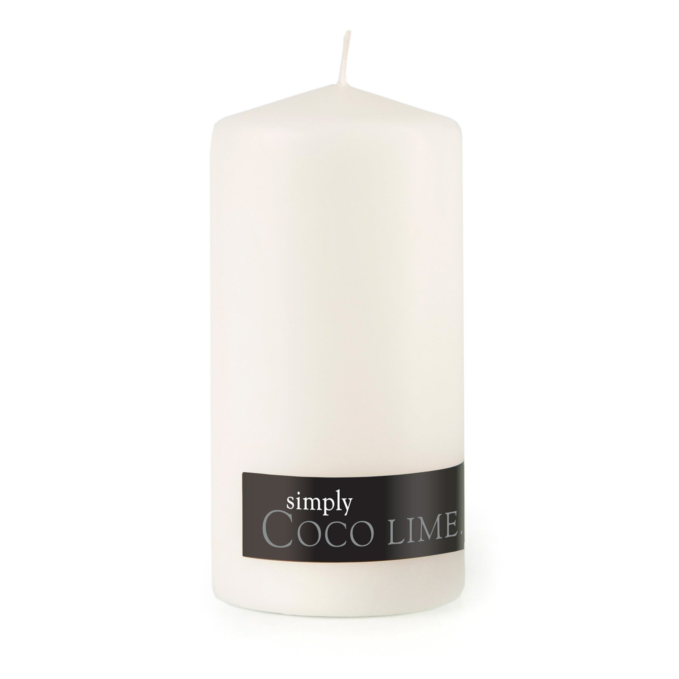 Coco Lime Pillar Candle
