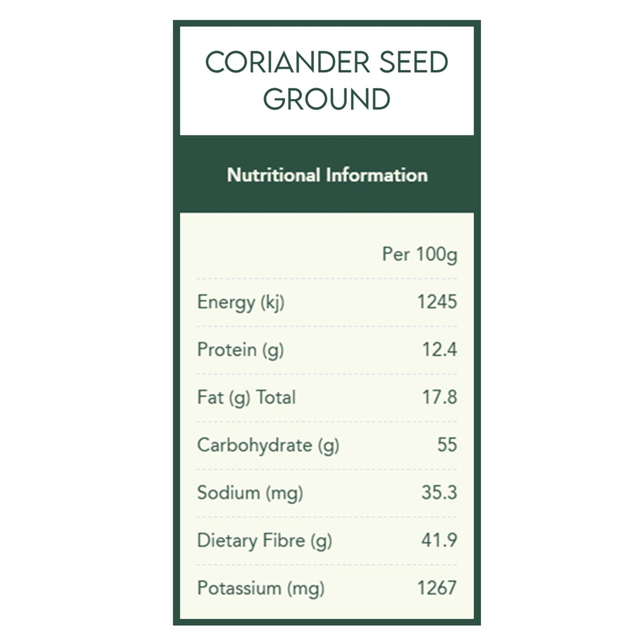Coriander Seed Ground