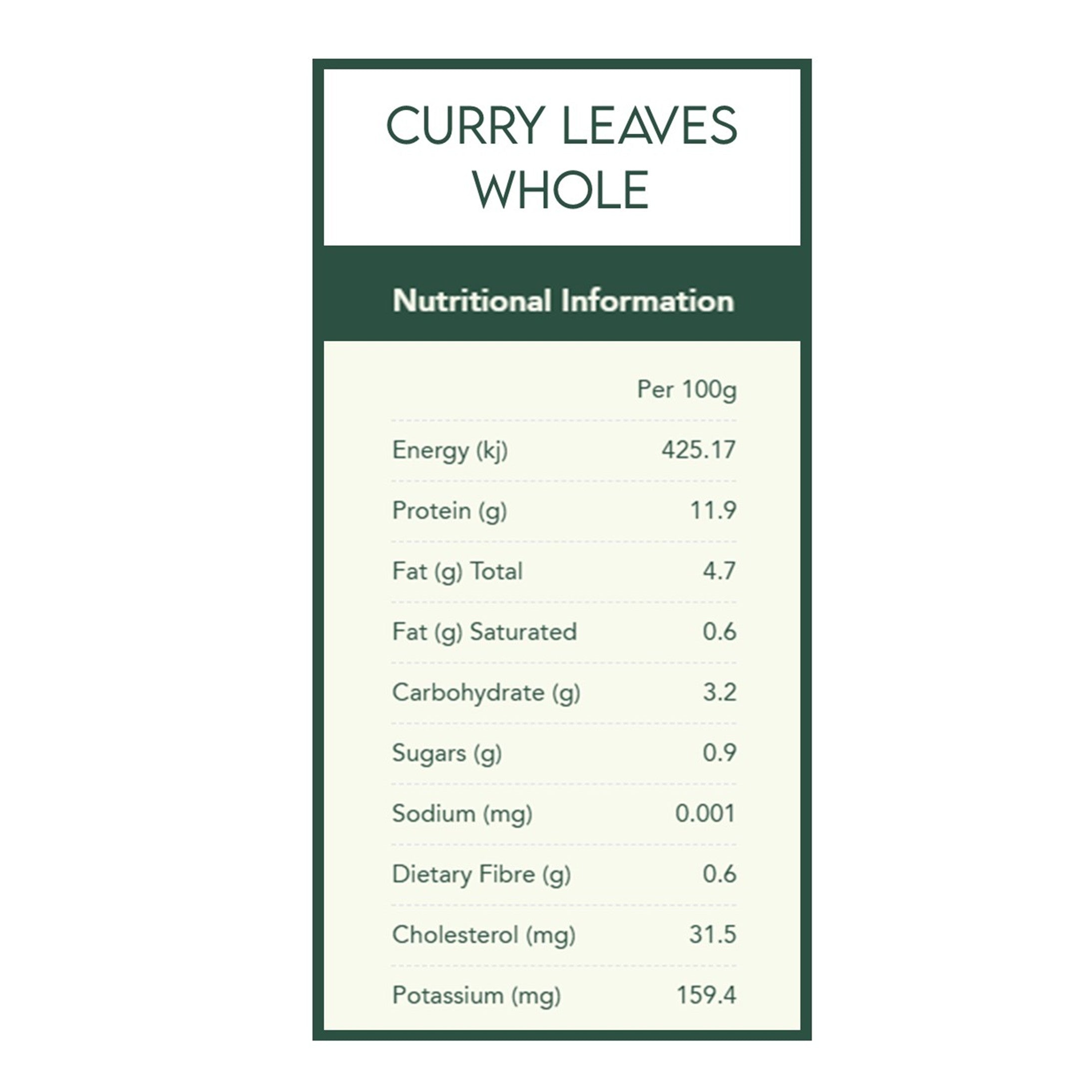 Curry Leaves Whole