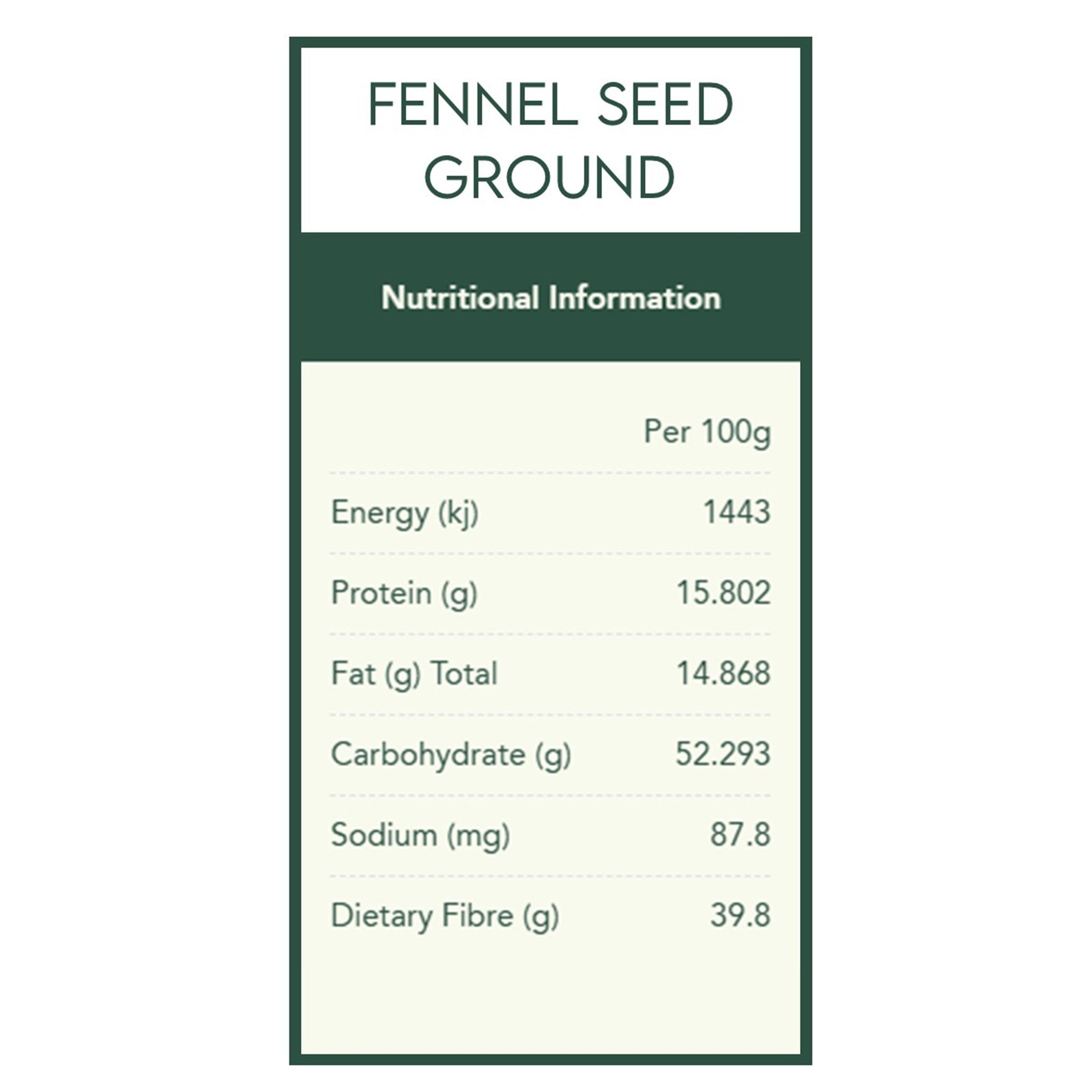 Fennel Seed Ground
