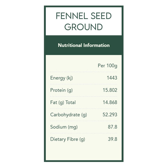 Fennel Seed Ground