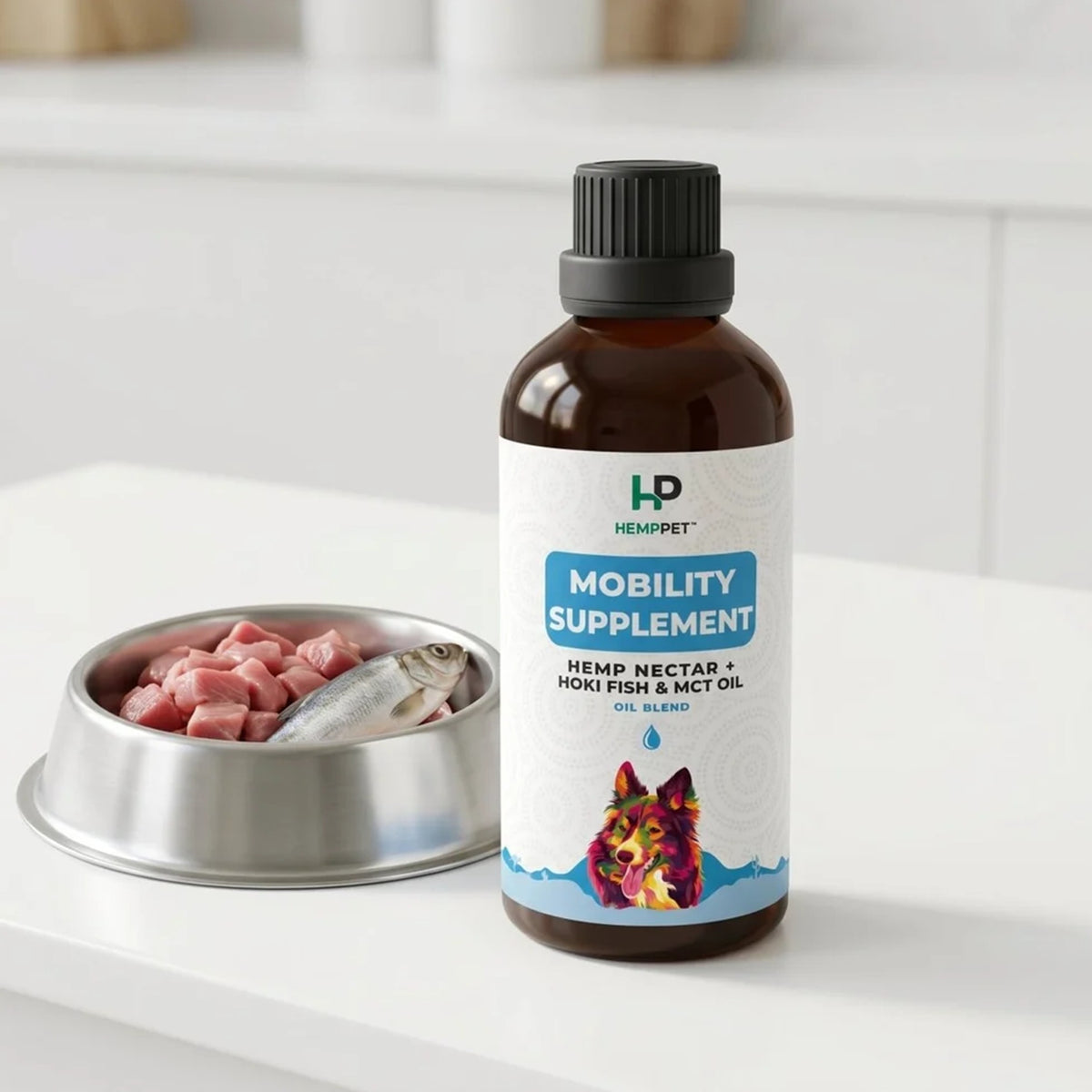 Mobility & Joint Support with Hoki Fish + MCT | 100ml