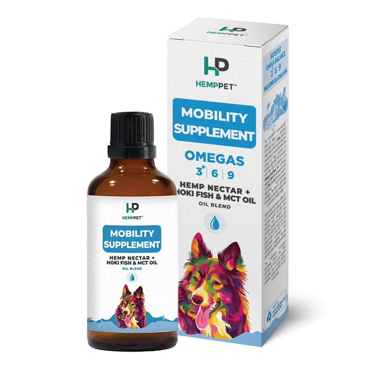 Mobility & Joint Support with Hoki Fish + MCT | 100ml