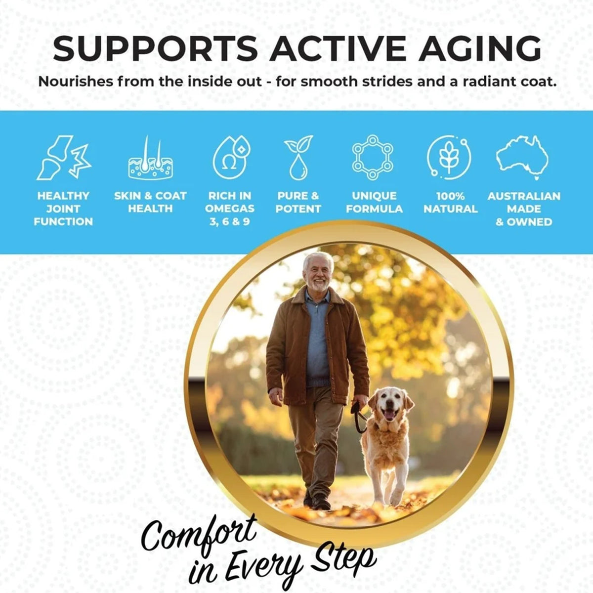 Mobility & Joint Support with Hoki Fish + MCT | 100ml