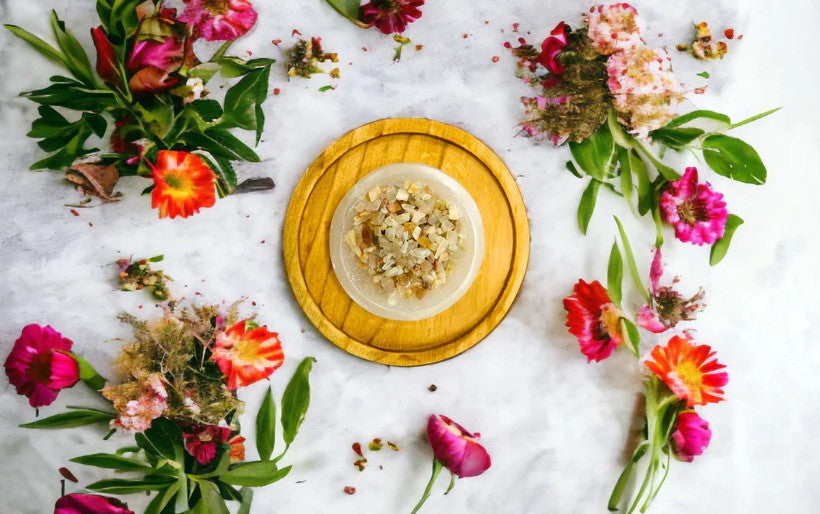 Crystal Wellness Roller | Peach Moonstone