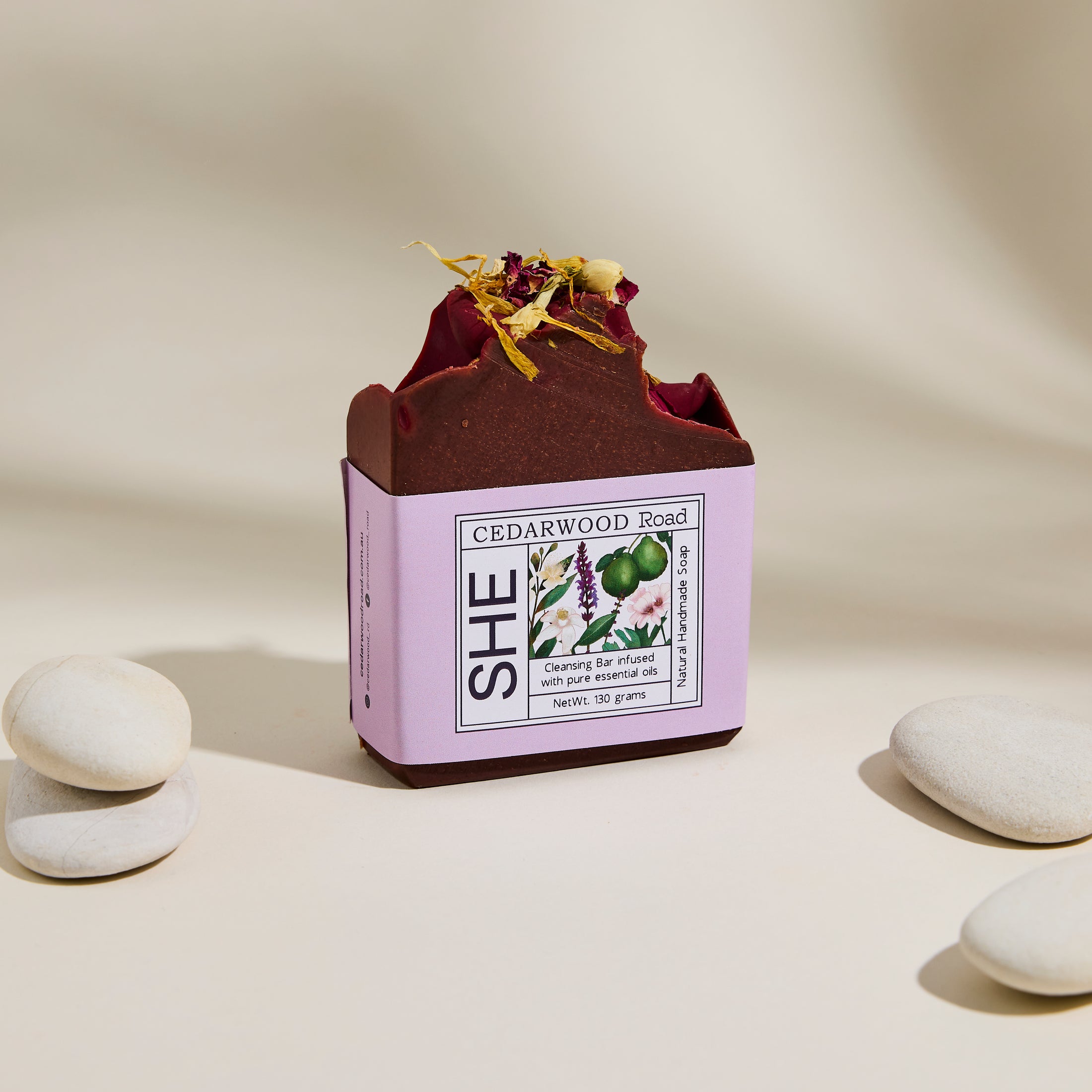 She Cleansing Bar with Himalayan Rhubarb & Feminine Essential Oils
